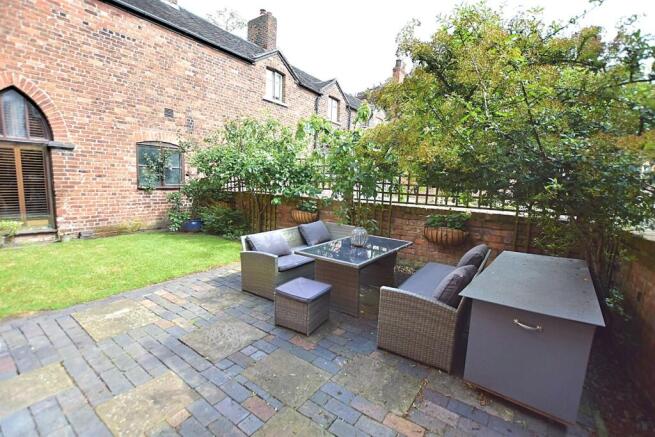 Rear Courtyard