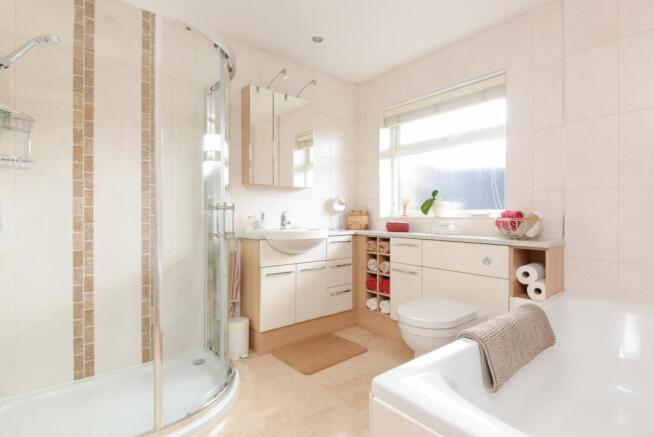 Family bathroom with