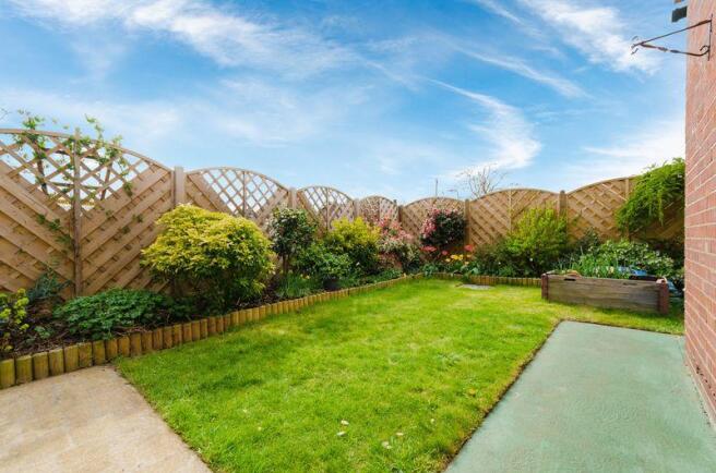 Rear garden