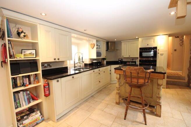 Open plan kitchen
