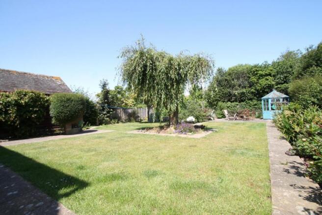 Rear garden