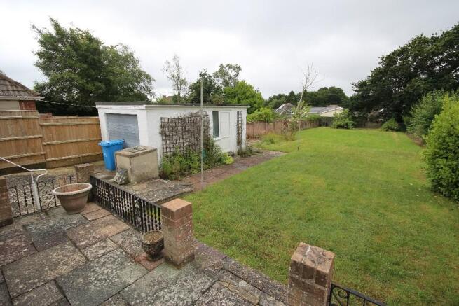 Rear garden
