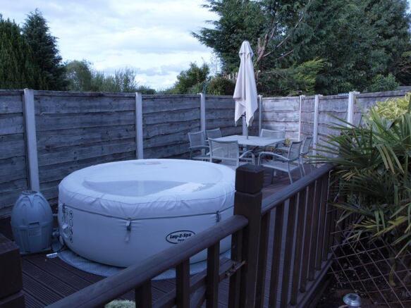 Decked Patio Area