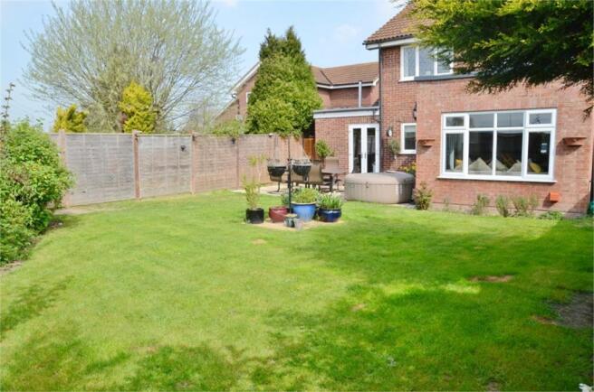 Rear garden