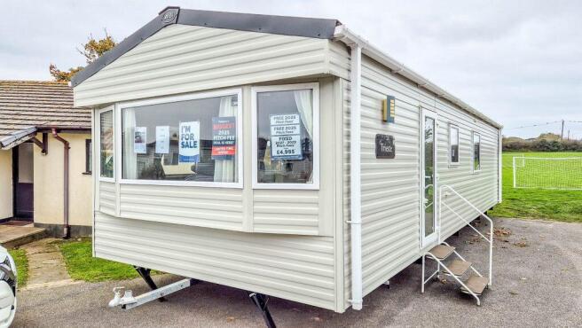 Exterior of the ABI Trieste Holiday Caravan For Sa