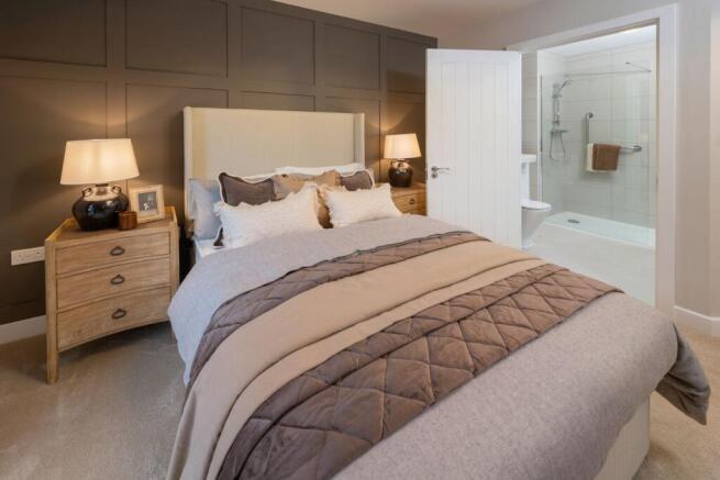 Show home bedroom