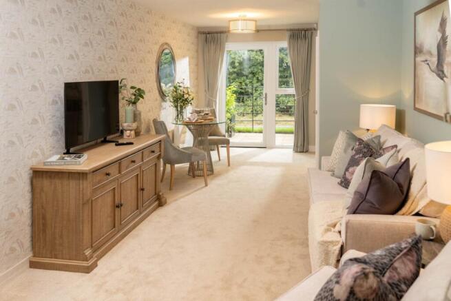 Show home living room