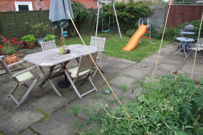 Rear garden