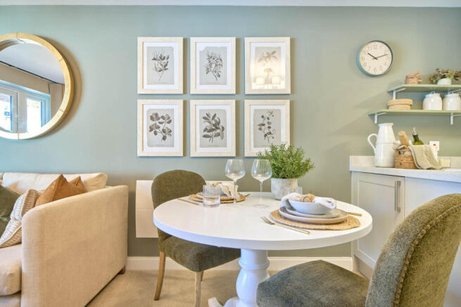 Show home living room