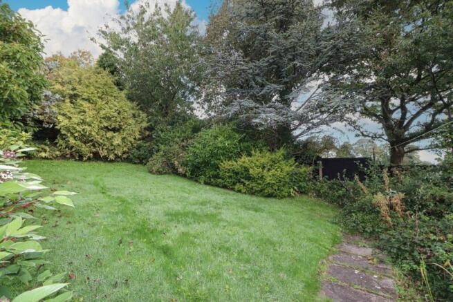 Rear garden