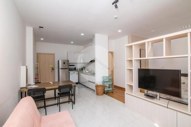 5th Floor 49 Sqm Studio Apartment For Sale - PS Crystal, Phnom Penh