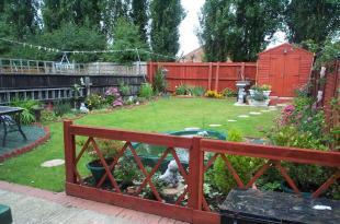 Rear garden
