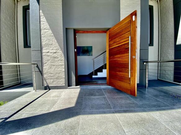 Front Entrance through wide door