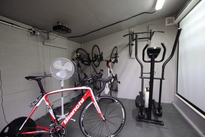 Outside gym