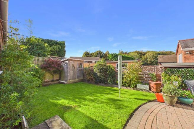 Rear garden