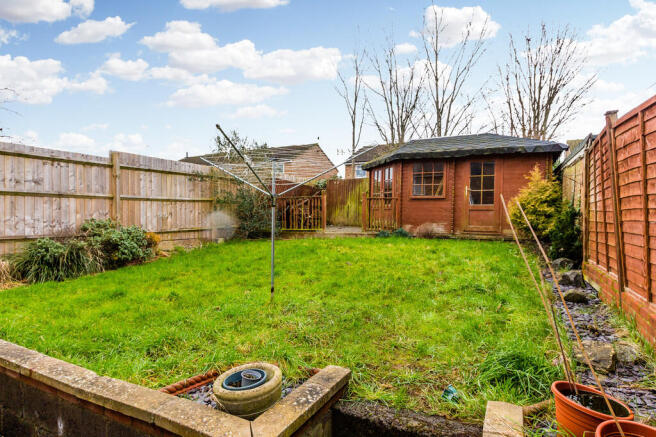 Rear garden
