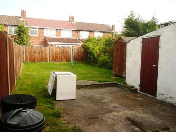 60' Rear Garden
