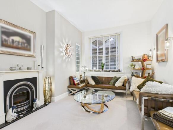 Open plan living area