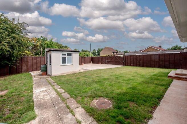 Rear garden