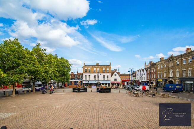 St Neots Town Square.