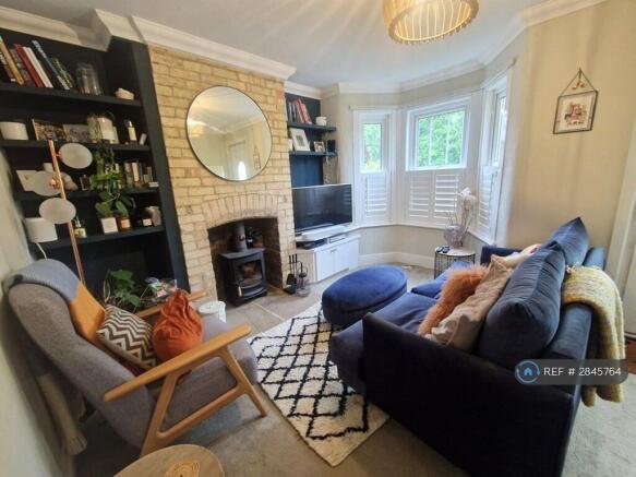 Living Room With Log Burner. 