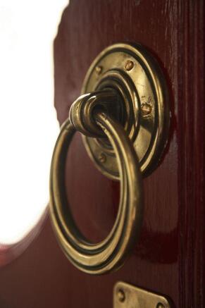 brass door knob