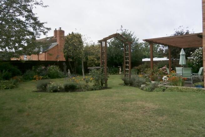 Rear garden