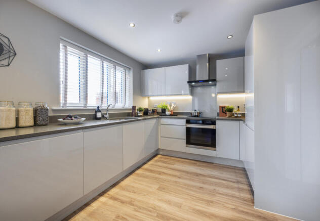 Indicative Kitchen/Dining Room, Contemporary Modern Decoration