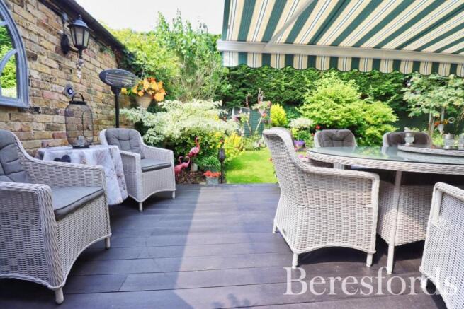 Covered Decking Area