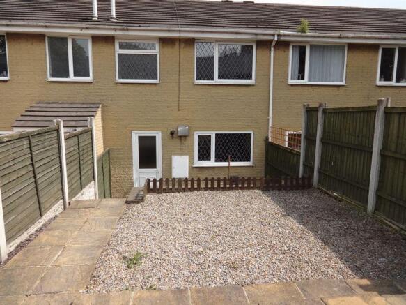 Rear of Property