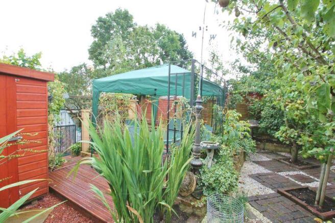 Rear garden