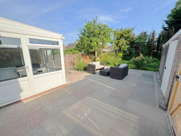 Rear of Property