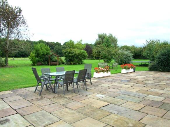 Rear Patio Terrace
