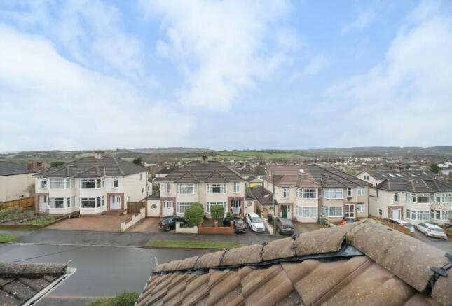 View from loft room