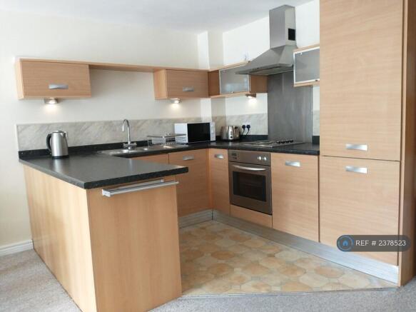 Kitchen In The Open-Plan Lounge/Kitchen/Diner