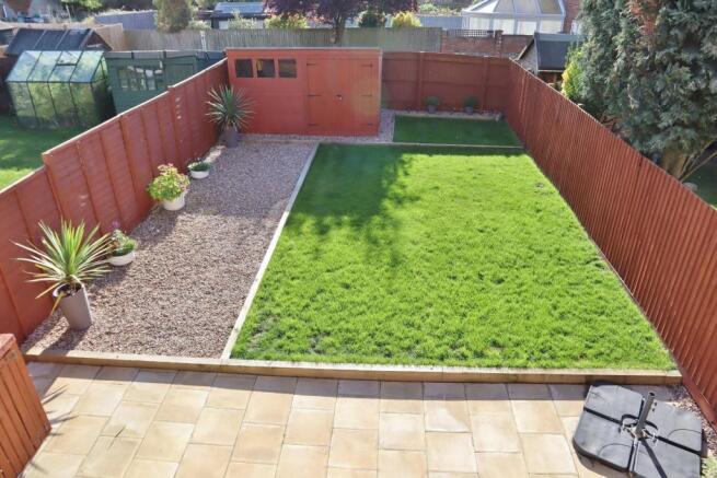 Rear garden