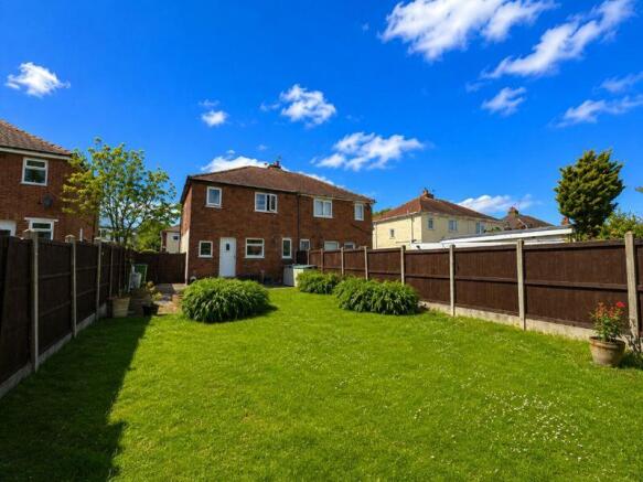 Rear of Property