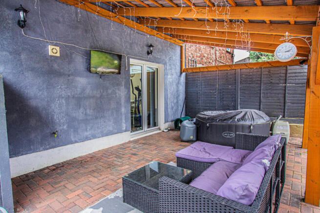 Covered BBQ Area