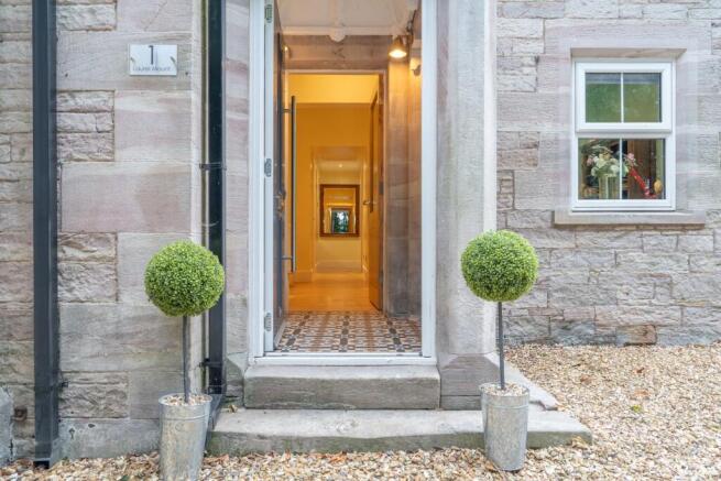 A beautiful entrance