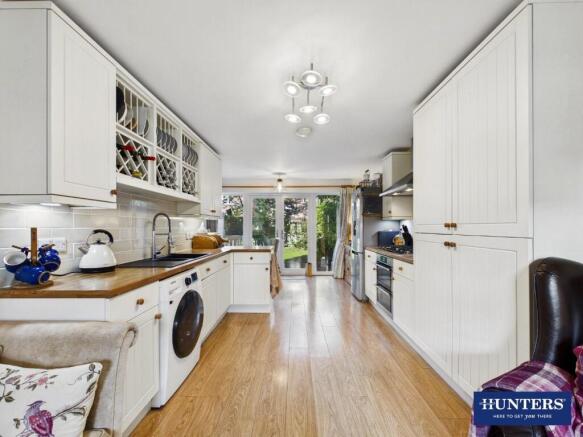 Kitchen, Living & Dining Room