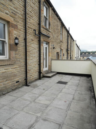 Rear yard area
