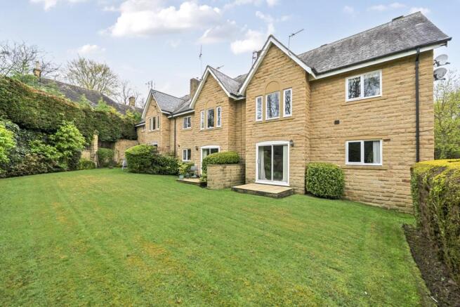 Rear elevation and garden