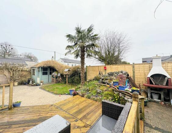 Rear garden