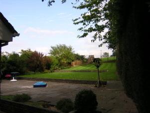 The garden & view