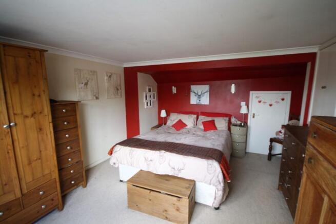Top floor bedroom