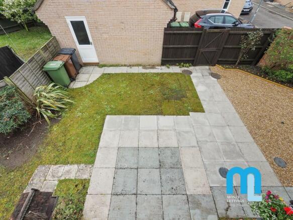 view of garden fr...