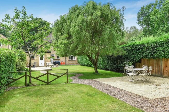 Rear garden