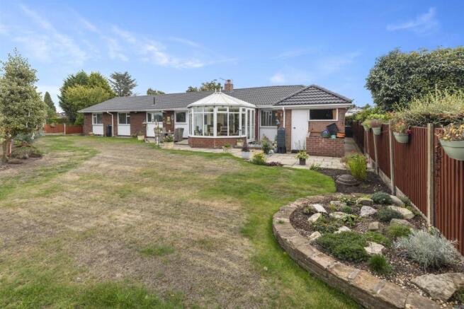 Rear garden