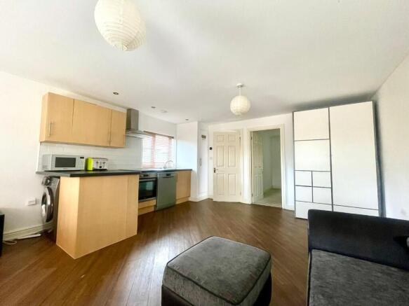 Reception to kitchen