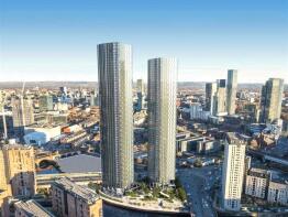 Flat 1308, Vista River Tower, Trinity Way, Manchester M3 4GB